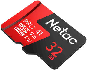 Карта памяти Netac Флеш карта microSDHC 32GB NT02P500PRO-032G-S P500 Extreme Pro w/o adapter