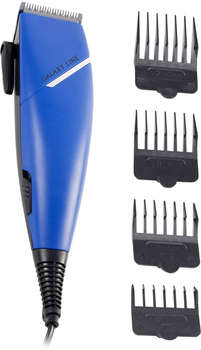 Триммер для волос GALAXY LINE Машинка для стрижки GL 4102 синий 15Вт