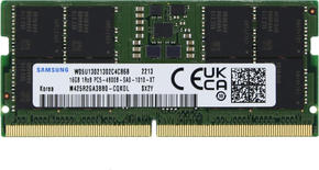 Оперативная память Samsung Память DDR5 16GB 4800MHz M425R2GA3BB0-CQK OEM PC5-38400 CL40 SO-DIMM 288-pin 1.1В dual rank OEM