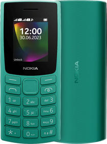 Сотовый телефон Nokia Мобильный телефон 106  DS EAC зеленый моноблок 2Sim 1.8" 120x160 Series 30+ GSM900/1800 GSM1900 FM Micro SD max32Gb