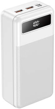 Аксессуар для планшета TFN Мобильный аккумулятор Porta PB-313 30000mAh 5A белый