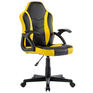 Игровое кресло BRABIX Кресло компьютерное "Shark GM-203", экокожа, черное/желтое, 532514