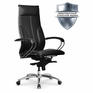 Кресло, стул Метта Кресло офисное "SAMURAI" Lux, экокожа, регулируемое сиденье, черное