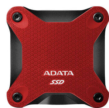 Внешний накопитель A-DATA Накопитель SSD USB 3.1 512GB SD620-512GCRD SD620 2.5" красный