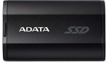 Внешний накопитель A-DATA Накопитель SSD USB-C 4TB SD810-4000G-CBK SD810 1.8" черный
