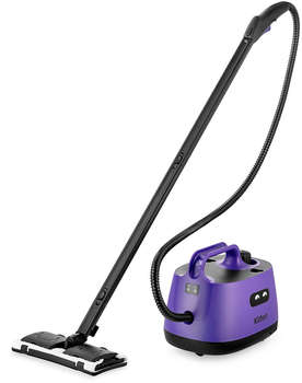 Парогенератор KITFORT Пароочиститель напольный КТ-9147 1250Вт фиолетовый/черный
